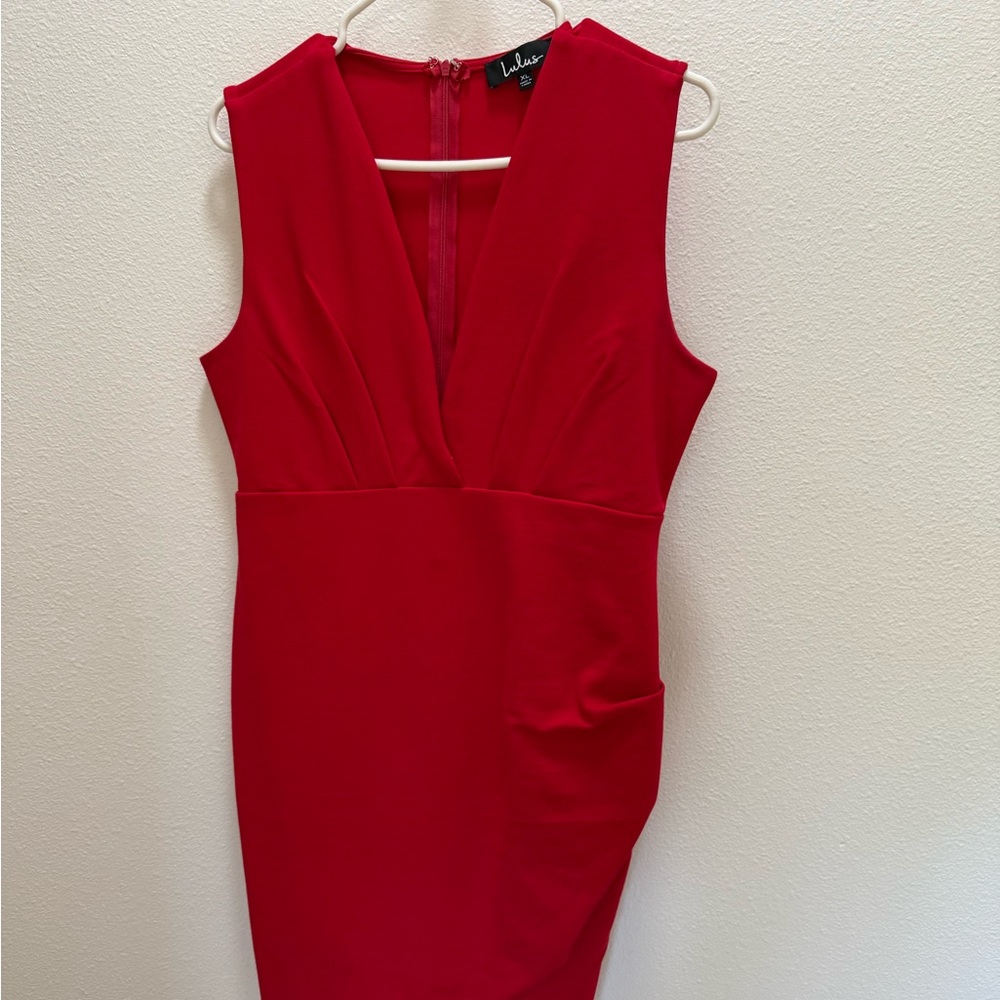 Lulu's Scarlet Mini Dress